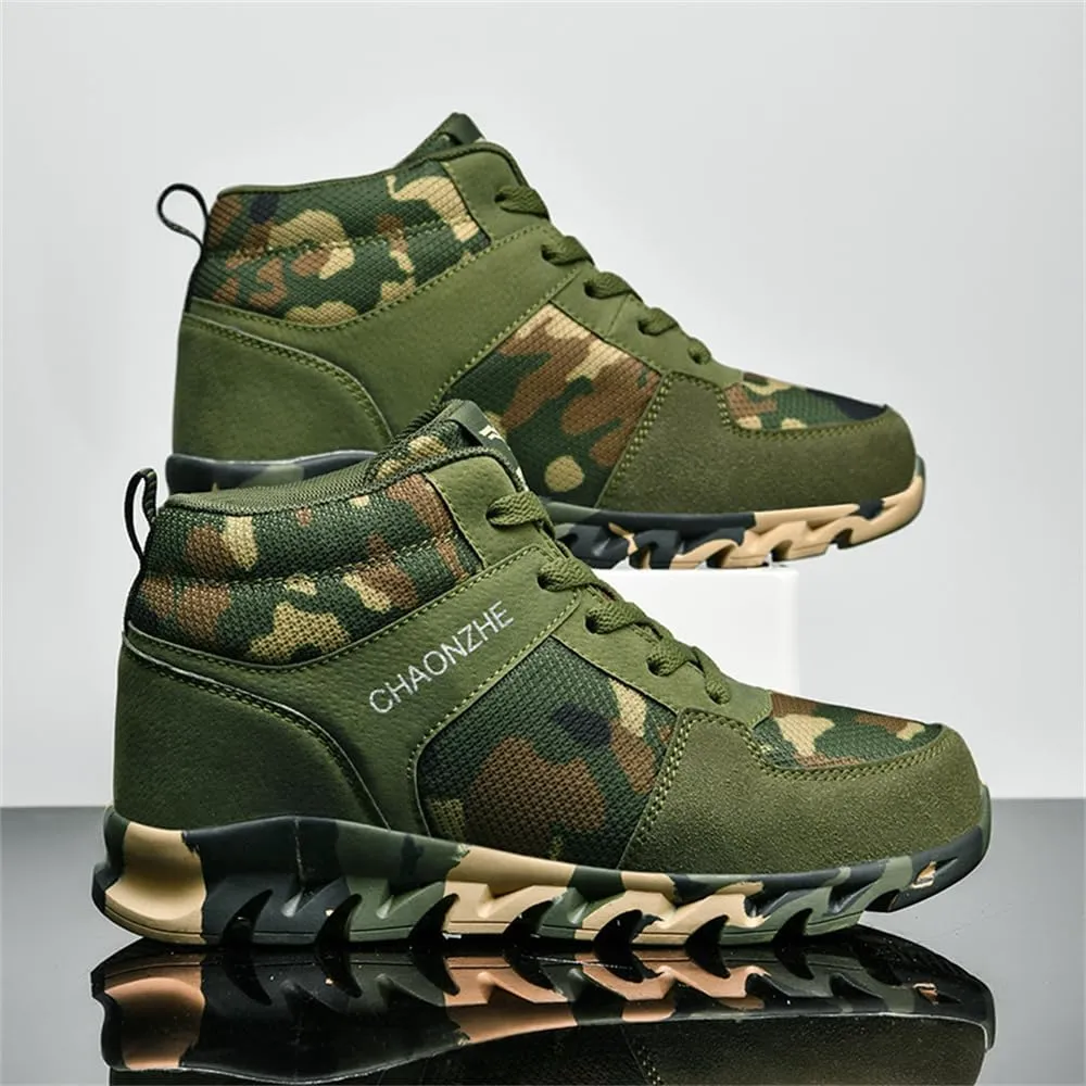 Camouflage Elevator Shoes for Women Female Running Footwear Casual Shoe Sport Woman Camo Leisure Outdoor Hiking Sneakers