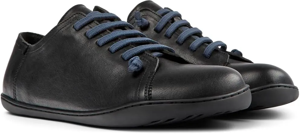 Camper Peu Men’s Fashion Sneakers - Ultra-Comfortable Leather Barefoot Shoes for Men with Comfort Footbed and Breathable Lining, Natural Foot Shape