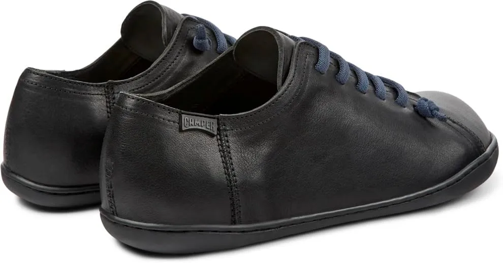Camper Peu Men’s Fashion Sneakers - Ultra-Comfortable Leather Barefoot Shoes for Men with Comfort Footbed and Breathable Lining, Natural Foot Shape