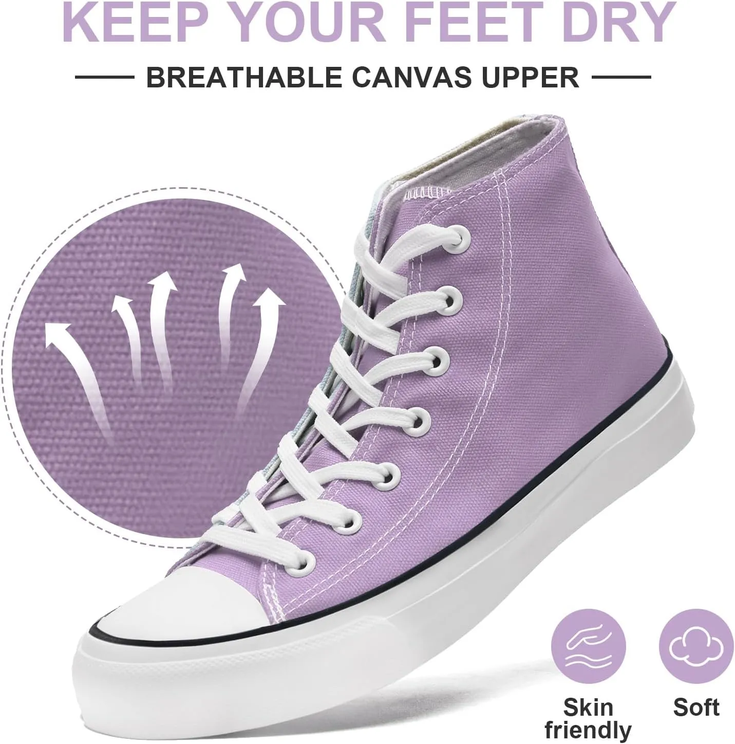 Canvas High Top Sneakers for Women Men Classic Lace Up Canvas Shoes Womens Mens Fashion High Top Sneakers Casual Tennis Walking Shoes