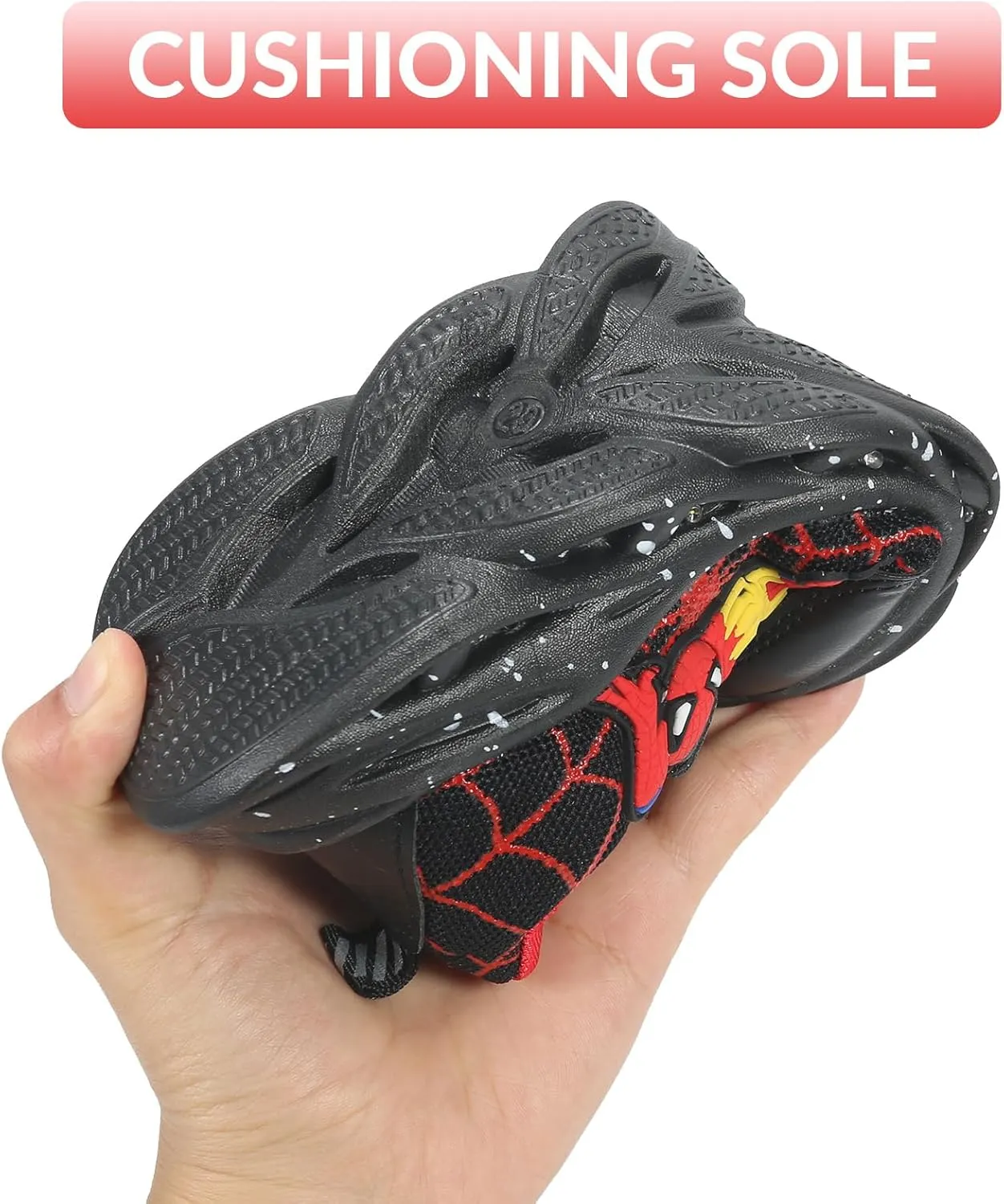 Cartoon LED Illuminated Sneakers for Outdoor Sports and Running with Breathable Design