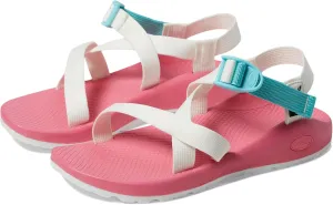 Chaco Women's Z1 Classic USA Sandal, Pink Aqua, 7