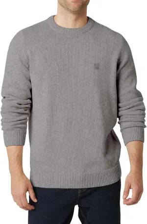 Chaps Men's Sweater - Heavyweight Classic Fit Knitted Cotton Crewneck Pullover Sweater for Men (Sizes: S-2XL)
