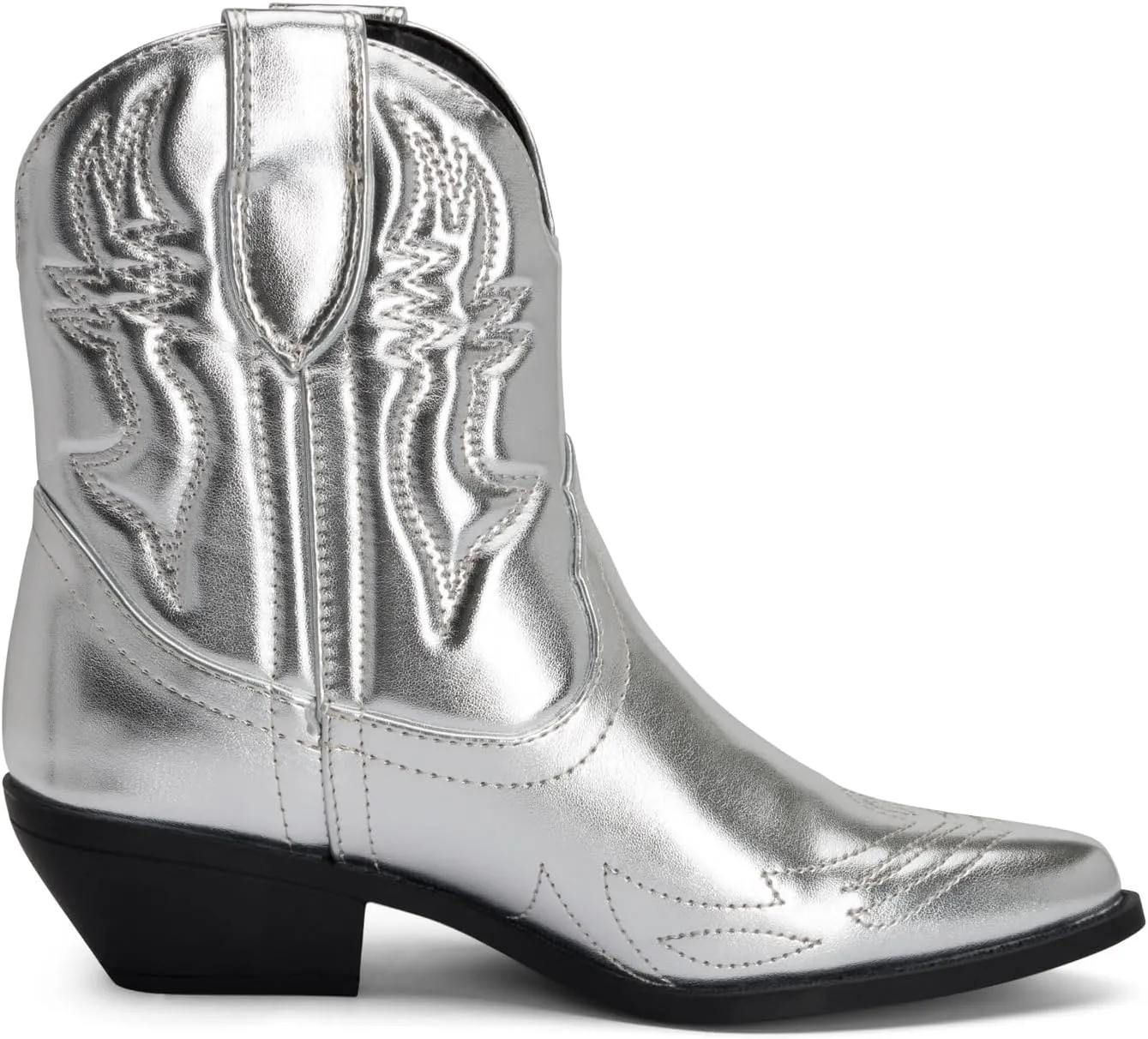 Chariot & Co -Susan- Womens Cowboy Cowgirl Western Ankle Booties Pointed Toe Boots