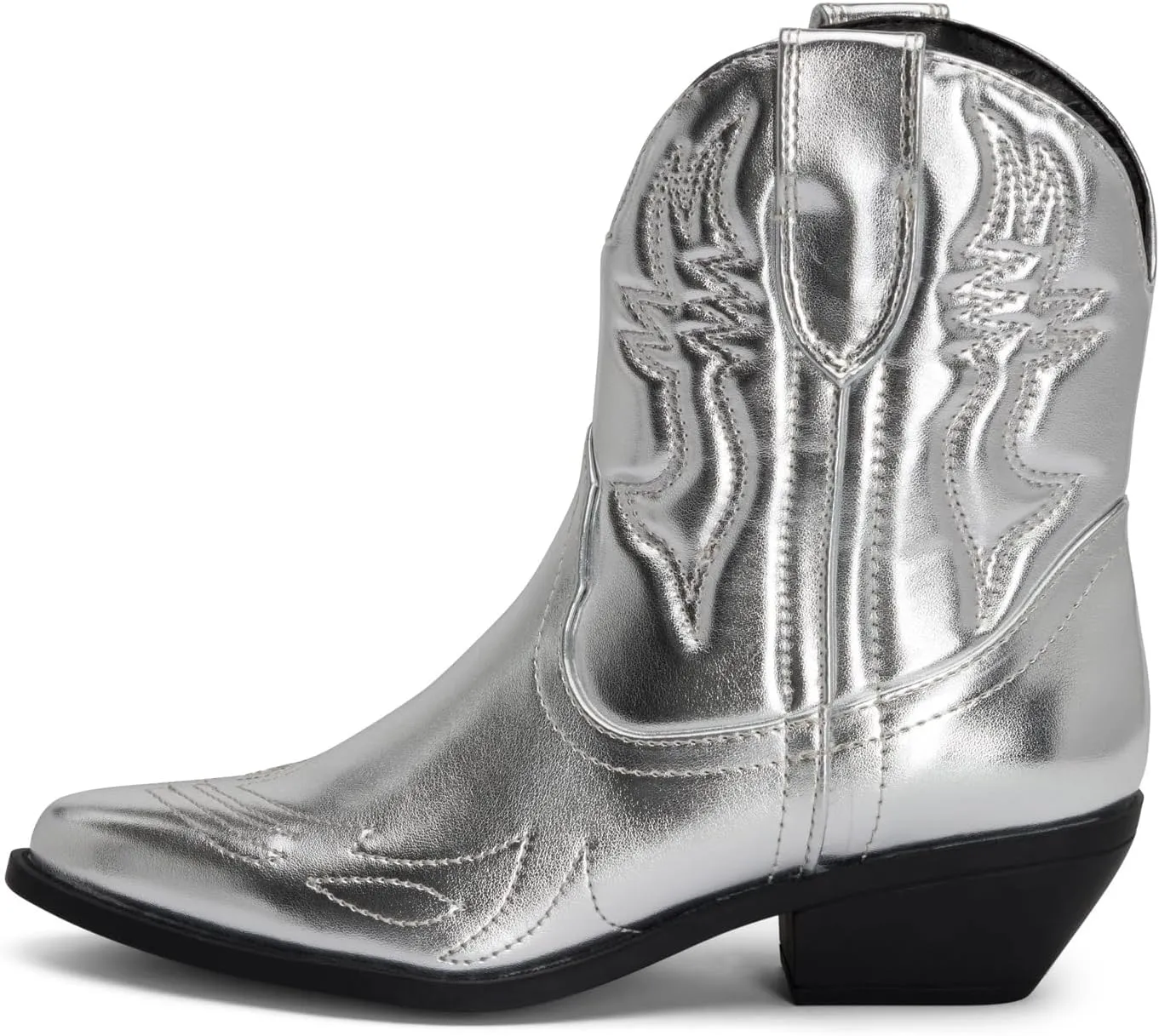 Chariot & Co -Susan- Womens Cowboy Cowgirl Western Ankle Booties Pointed Toe Boots