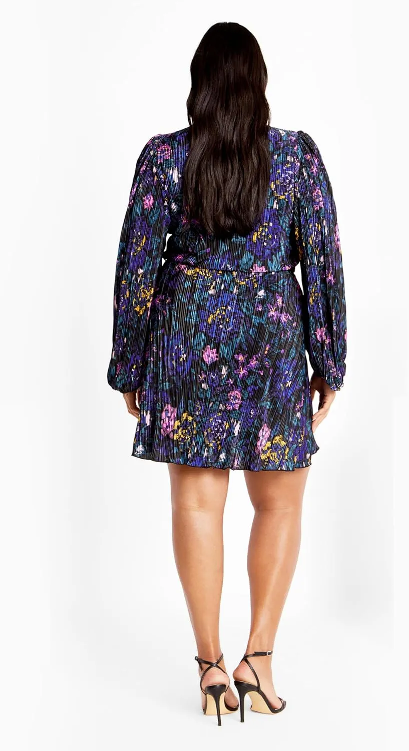 City Chic Women's Plus Size Dress - Kira Print