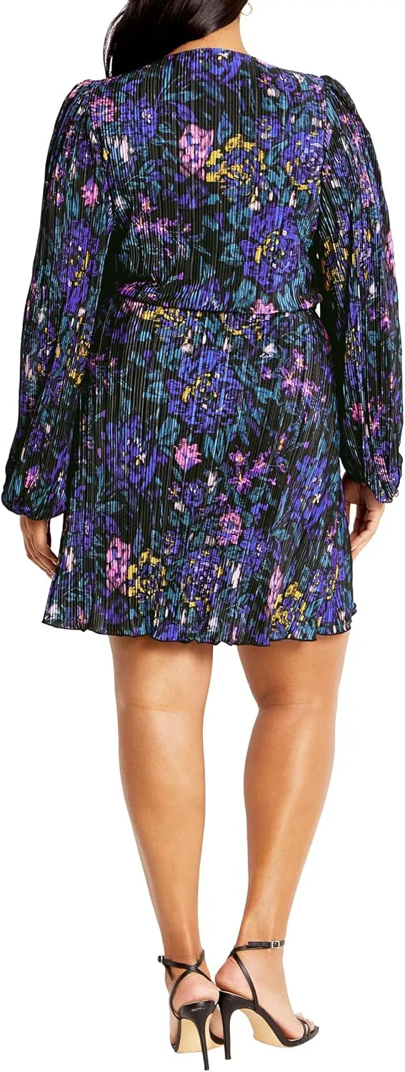 City Chic Women's Plus Size Dress - Kira Print
