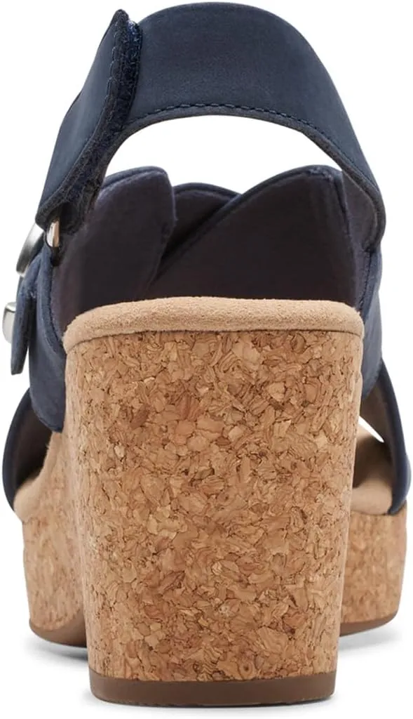Clarks Womens Cork Slingback Sandals