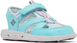 Columbia Youth Unisex Techsun Wave, Aquamarine/Ultra Pink, 8