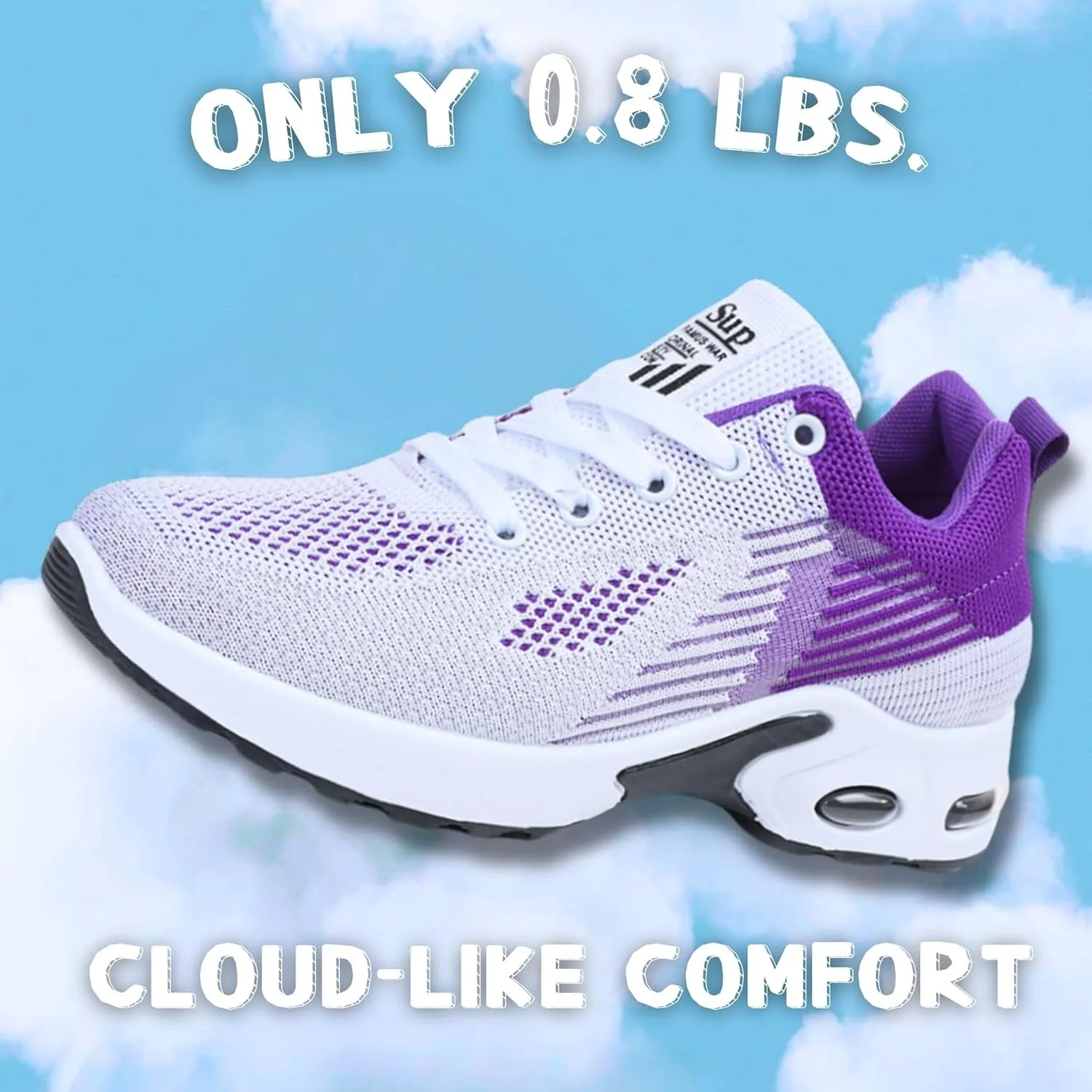 Comfort Sneaker for Women Casual Womens Walking Shoes Lightweight Breathable Mesh Air Cushion Sneaker