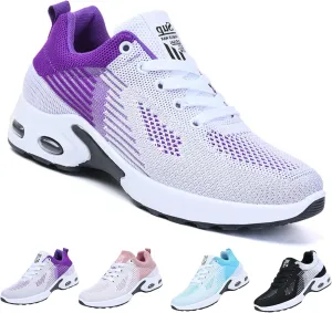 Comfort Sneaker for Women Casual Womens Walking Shoes Lightweight Breathable Mesh Air Cushion Sneaker