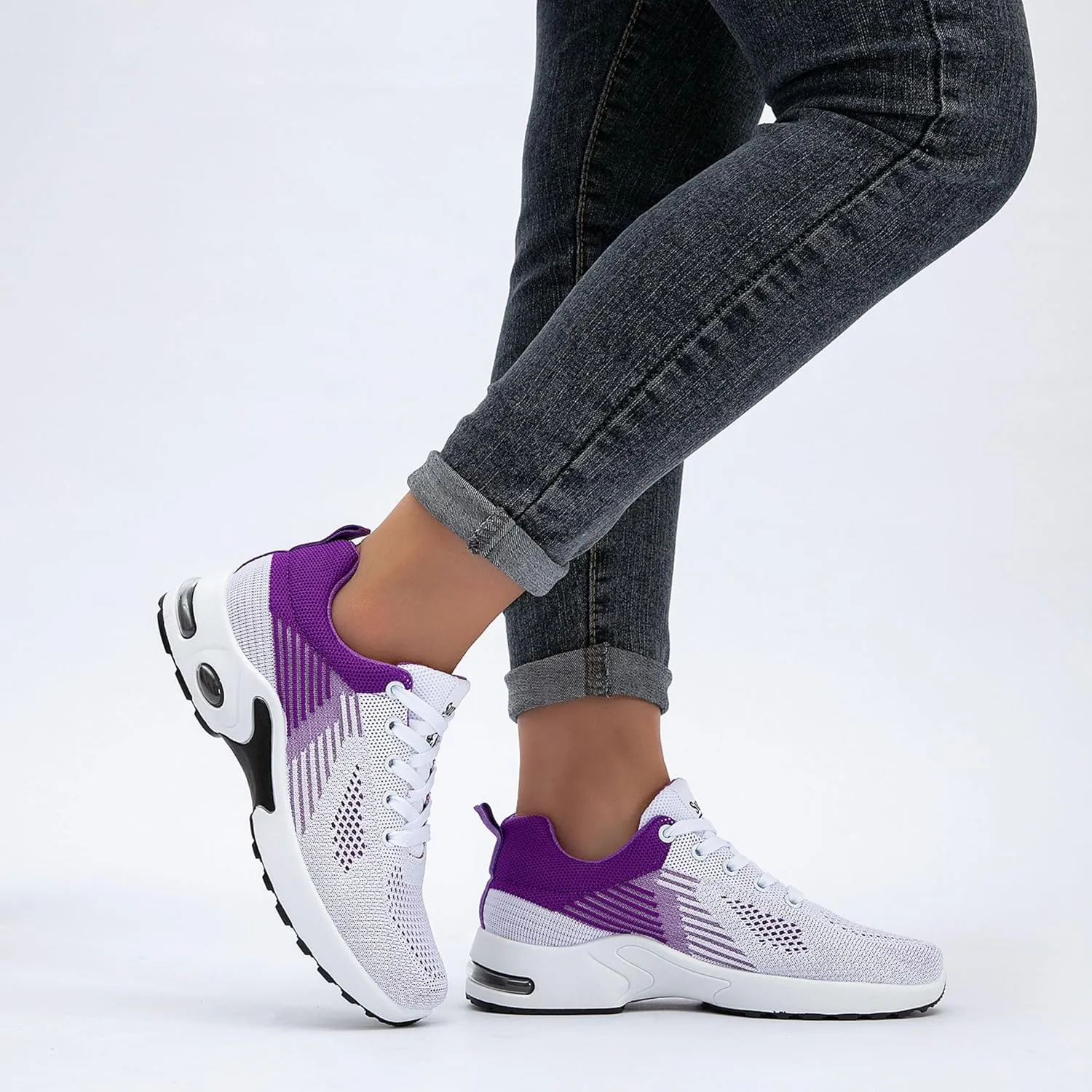 Comfort Sneaker for Women Casual Womens Walking Shoes Lightweight Breathable Mesh Air Cushion Sneaker
