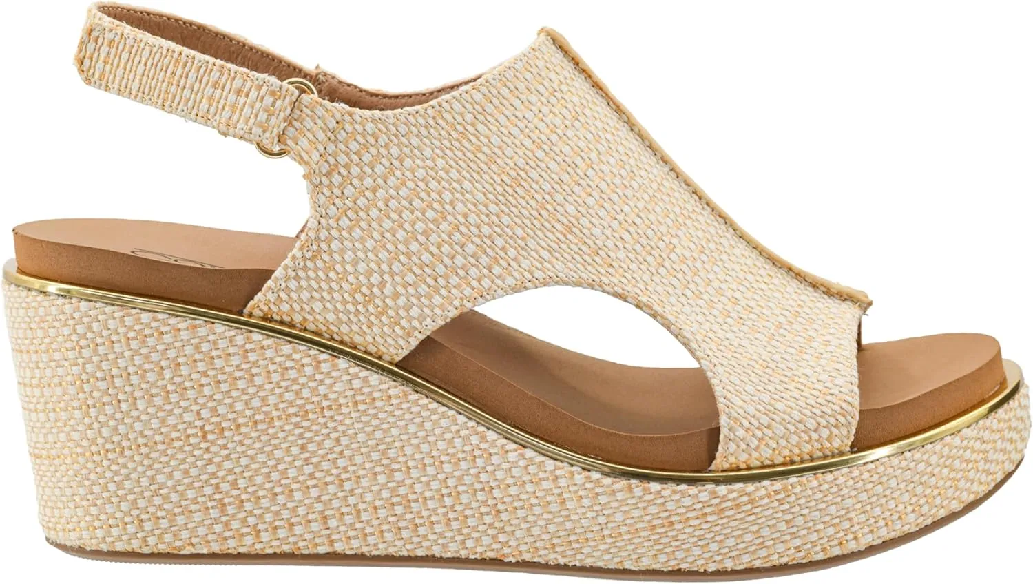 Corkys Footwear Womens Carley Wedges, Featuring Corkys EVA Foam Cushioned Insoles, A 2.5 Inch Heel, Lightweight For All Day Wear, And Hook And Loop Closure