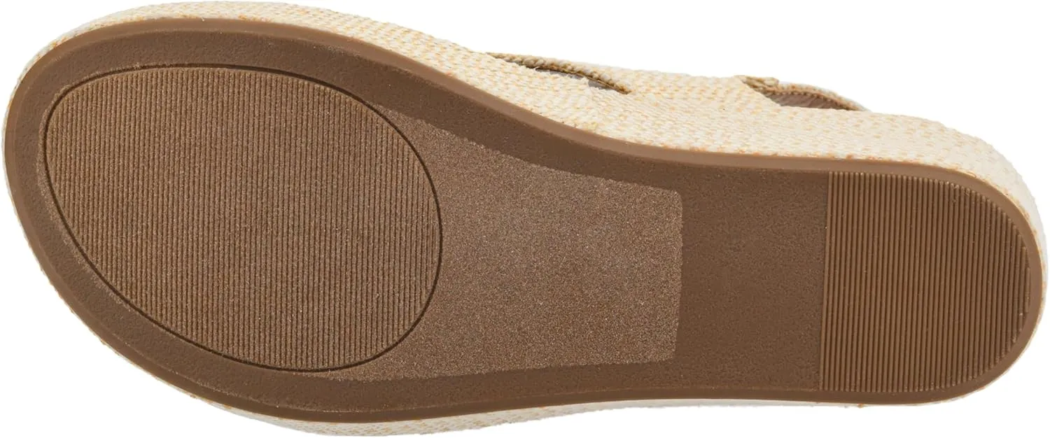 Corkys Footwear Womens Carley Wedges, Featuring Corkys EVA Foam Cushioned Insoles, A 2.5 Inch Heel, Lightweight For All Day Wear, And Hook And Loop Closure