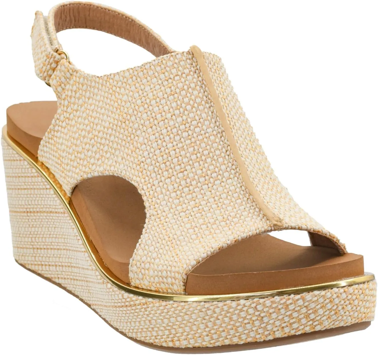 Corkys Footwear Womens Carley Wedges, Featuring Corkys EVA Foam Cushioned Insoles, A 2.5 Inch Heel, Lightweight For All Day Wear, And Hook And Loop Closure
