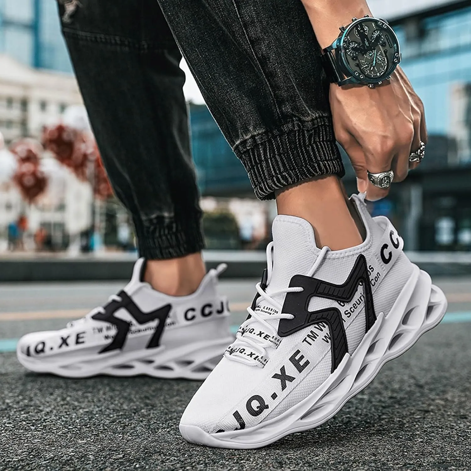 Couples Fashion Solid Color Mesh Shoes for Men and Women Breathable Comfortable Running Shoes Mens Shoes 574 V2 Sneaker