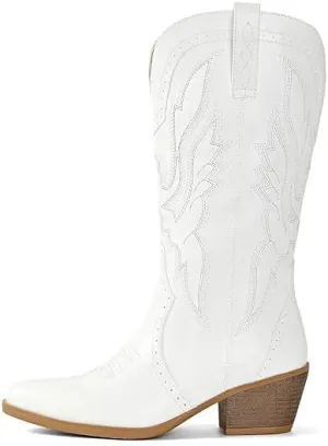 Cowboy Boots Fashion Pointy toe Boots Women Western Cowgirl Boots