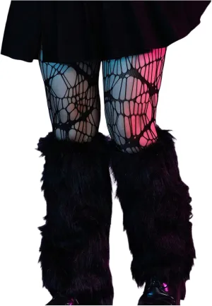 COZYEASE Women's Furry Leg Warmers Fuzzy Y2K Winter Legs Sleeve Soft Boot Cuffs Cover
