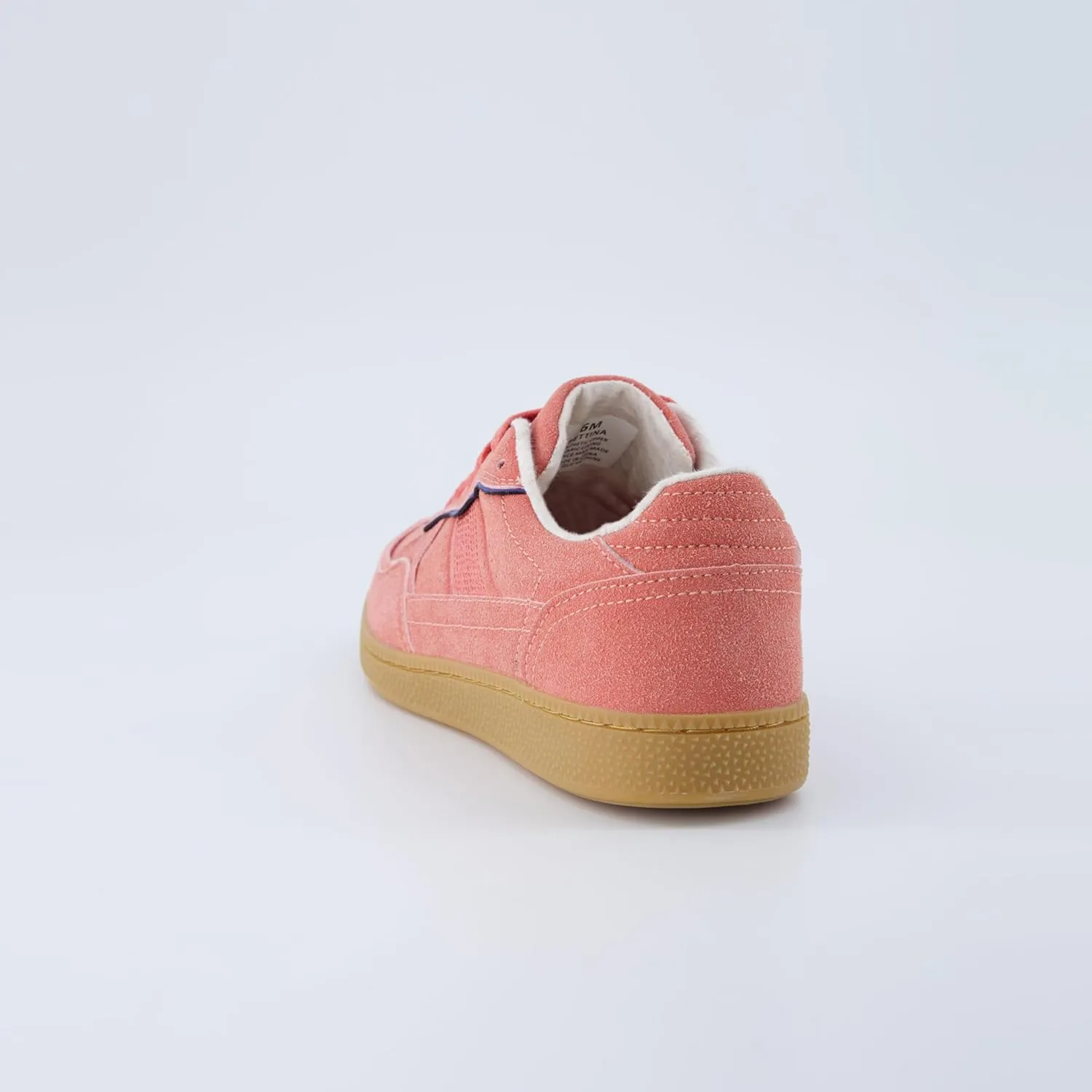 CUSHIONAIRE Bettina Women's Retro Sneaker with Cushioned Insole and Durable Gum Sole