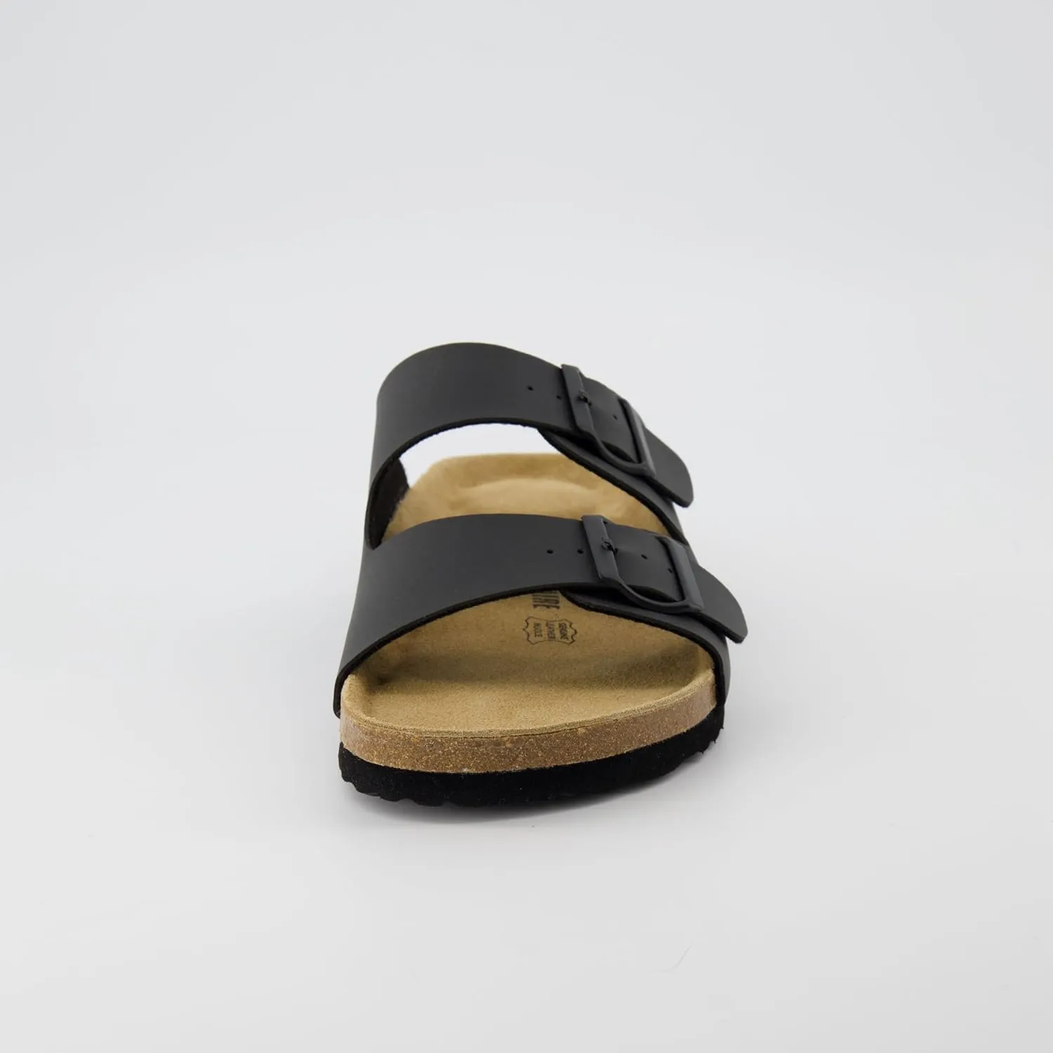 CUSHIONAIRE Men's Lane Cork Footbed Sandal with  Comfort, Arch Support, Adjustable Straps - Comfortable Slide Sandals for Walking, Casual Summer Footwear