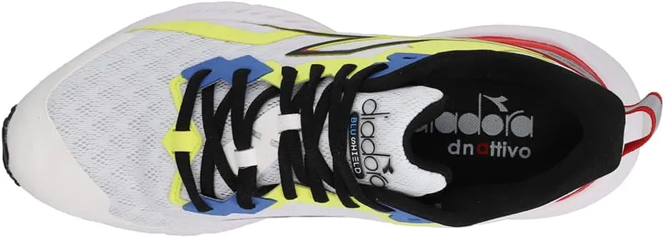 Diadora Mens Mythos Blushield Volo 3 Running Sneakers Shoes - White