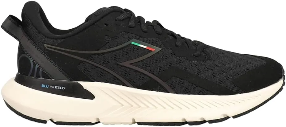 Diadora Mens Mythos Blushield Volo Hip 3 Running Sneakers Shoes - Black - Size 10.5 M