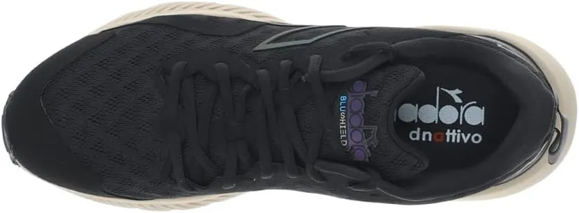 Diadora Mens Mythos Blushield Volo Hip 3 Running Sneakers Shoes - Black