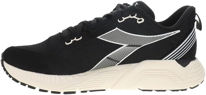 Diadora Womens Mythos Blushield Volo 3 Glam Running Sneakers Shoes - Black