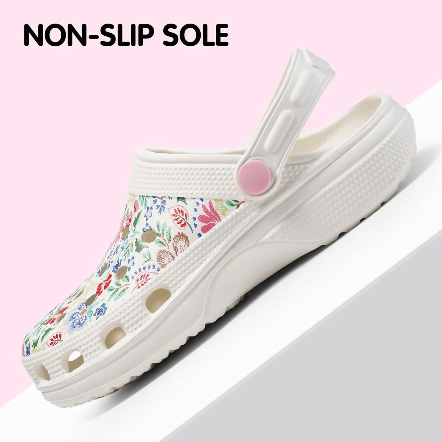 Dodow Kids Girls Clogs Garden Sandals Boys Classic Closed Toe Shoes Slides Toddler Slip on Water Shower Beach Pool Slippers