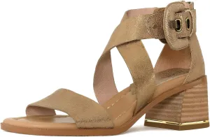 Donald Pliner Women's Helen Strap Sandals, 2,25" Block Heels Women's Summer Sandals, Open-Toe Sandals for All-Day Wear