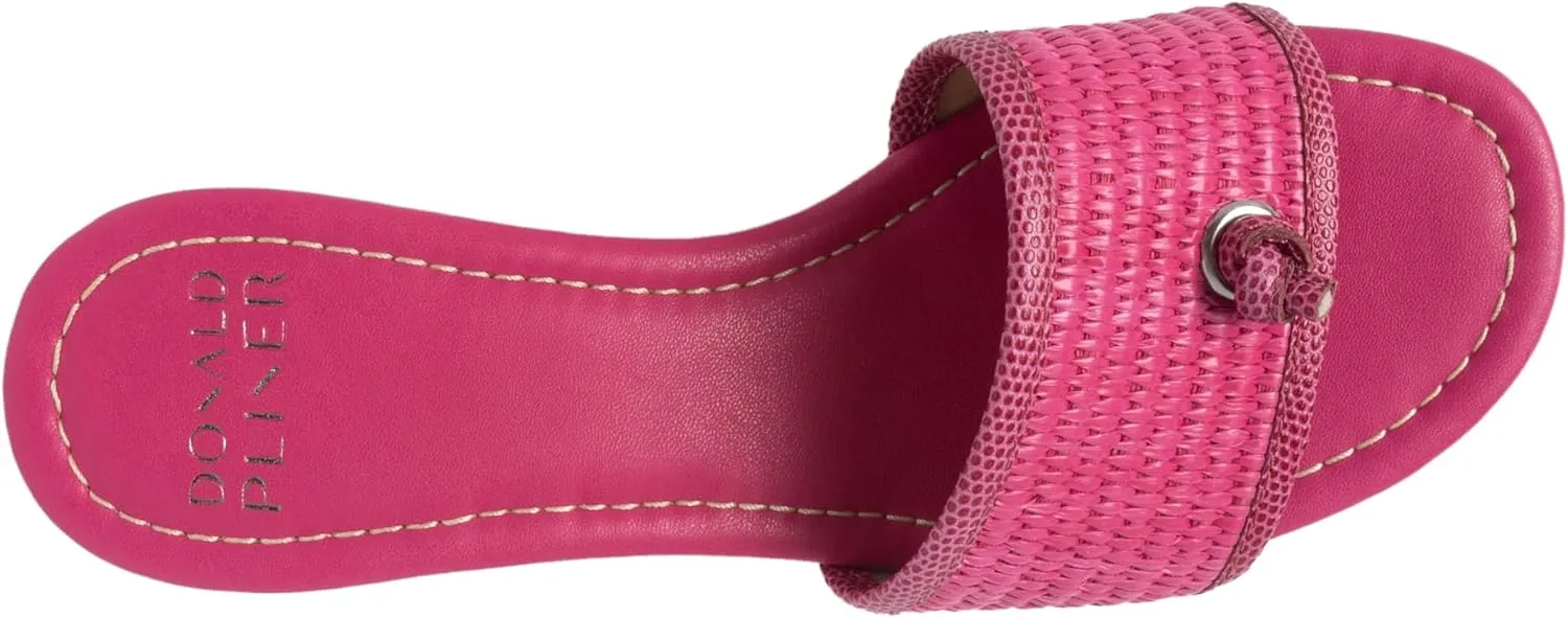 Donald Pliner Women’s SILLI Wedge Sandal – 2.5” Heel, Comfortable Sandals for Women, Heeled Summer Sandals, Open Toe Shoes for Women, Slip-On Sandals