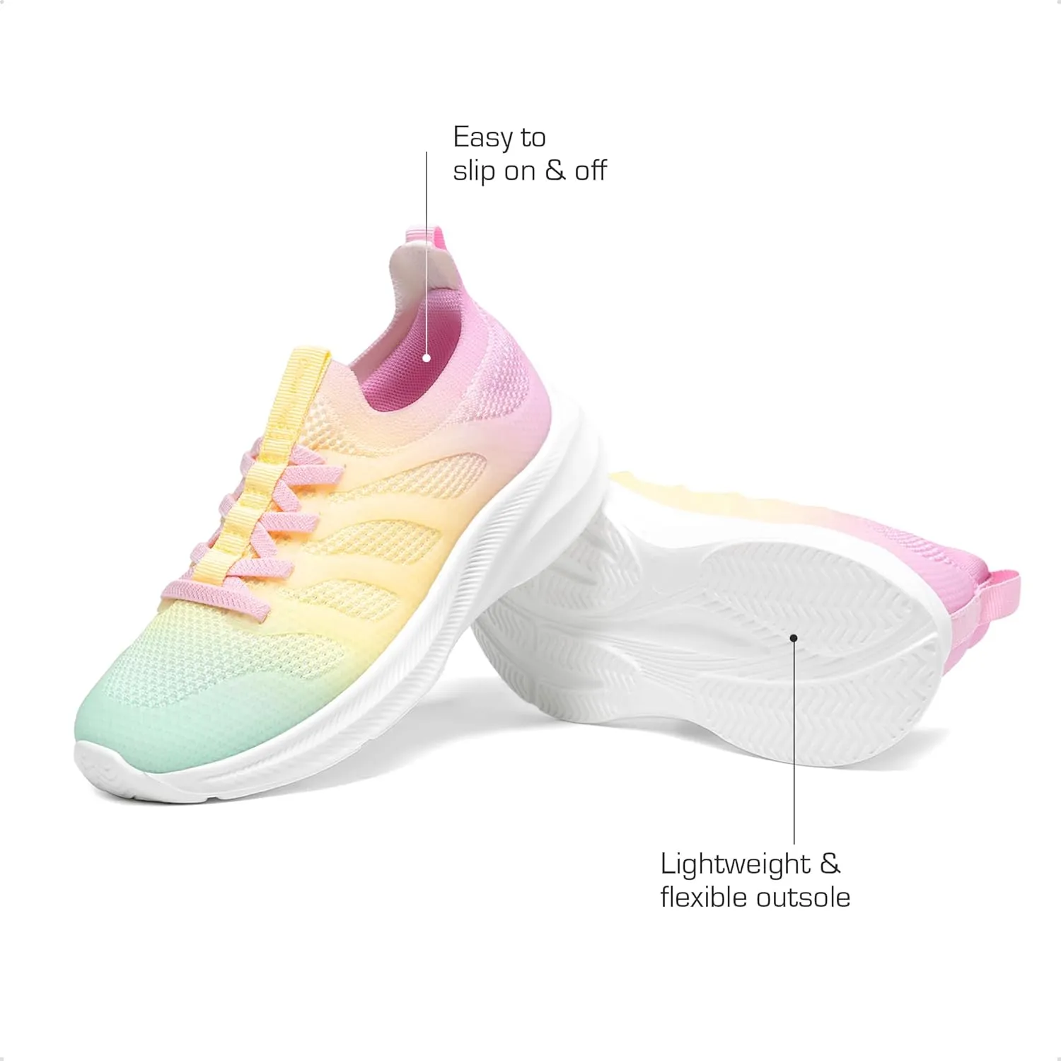 DREAM PAIRS Boys Girls Shoes Kids Tennis Slip on Footwear Running Athletic Sports School Sneakers