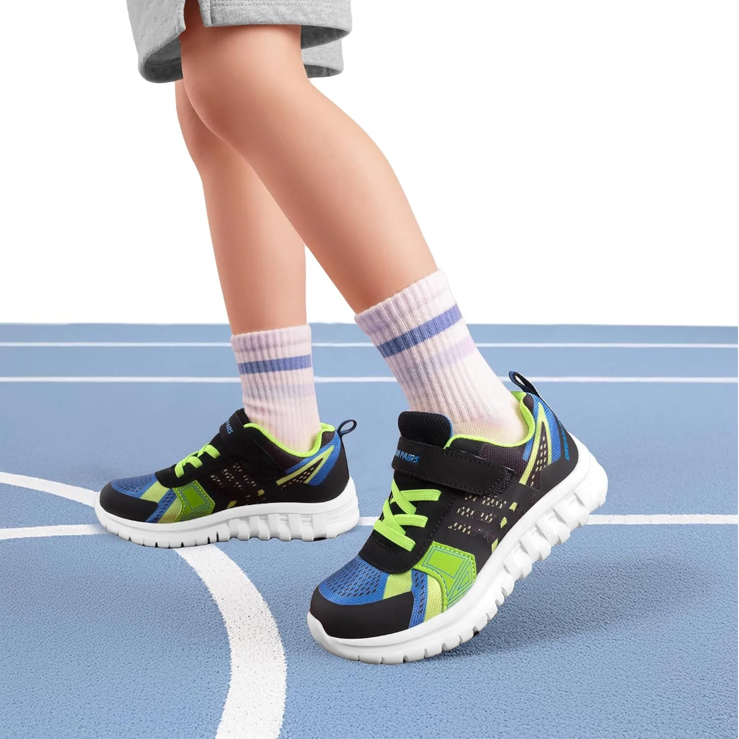 DREAM PAIRS Girls Boys Shoes Kids Tennis EZ-Ons Quicksteps School Sneakers Breathable Running Athletic Shoes