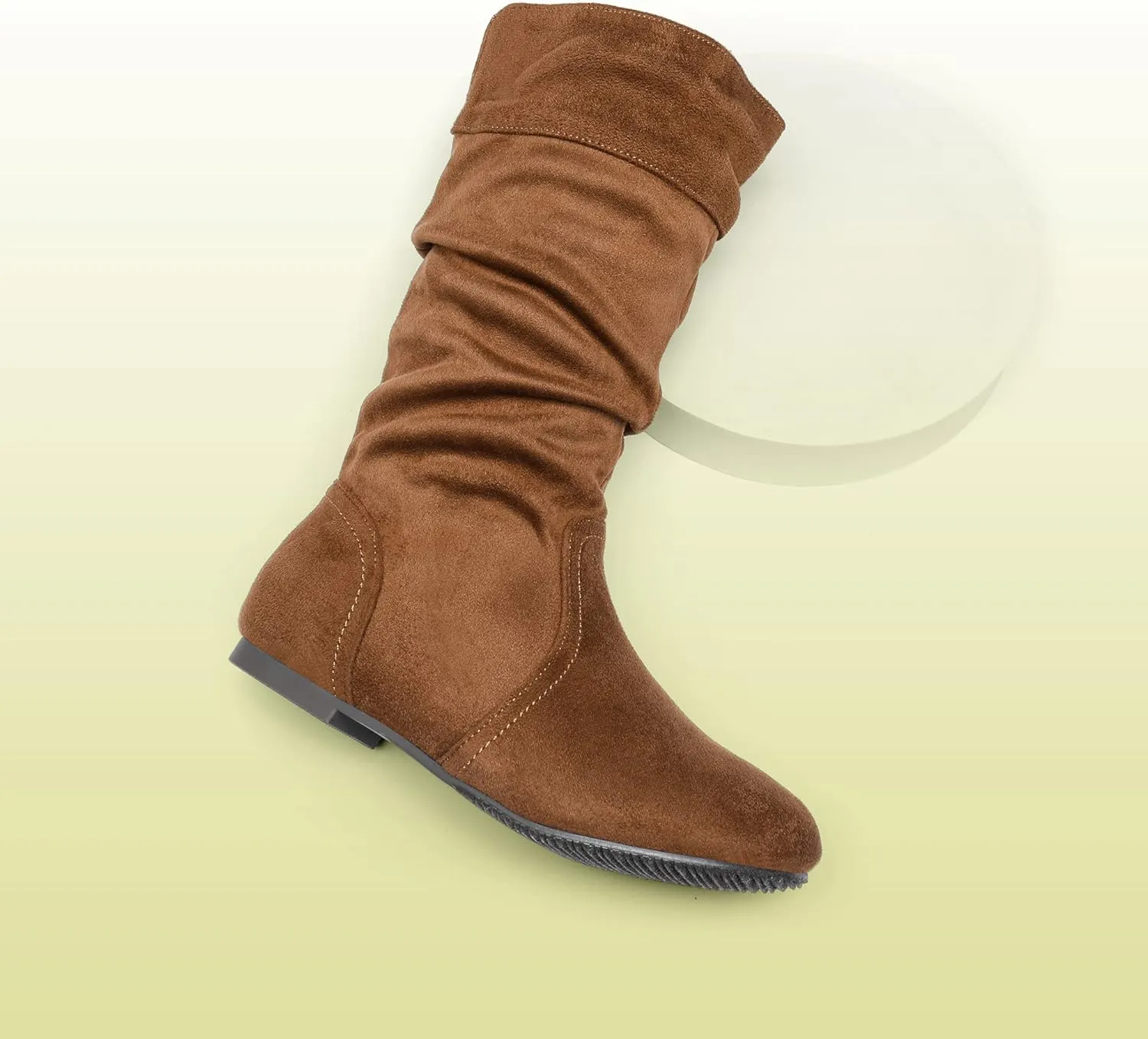 DREAM PAIRS Girl's Faux Fur Lined Knee High Winter Riding Boots(Toddler/Little Kid/Big Kid)