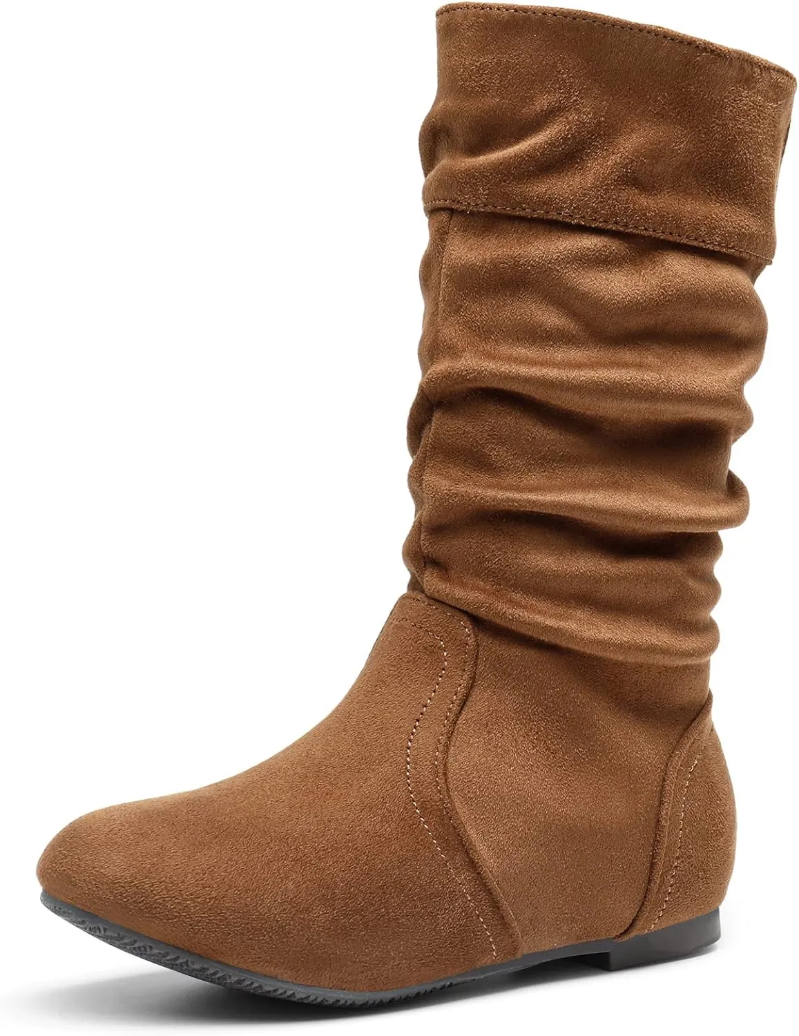 DREAM PAIRS Girl's Faux Fur Lined Knee High Winter Riding Boots(Toddler/Little Kid/Big Kid)