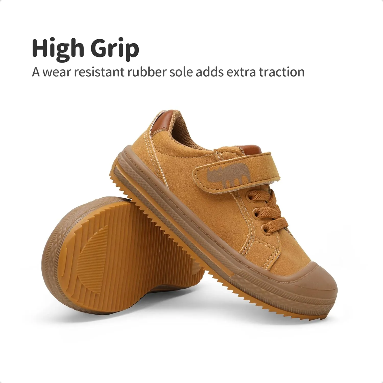 DREAM PAIRS Toddler Boys Girls Sneakers Casual Lightweight Kids Storybook Walking Skate Shoes