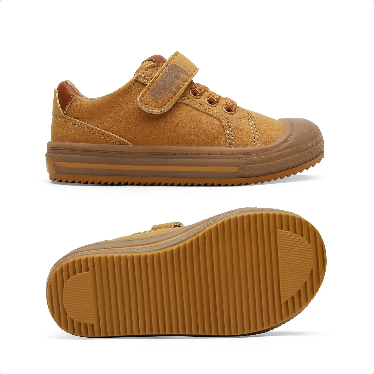 DREAM PAIRS Toddler Boys Girls Sneakers Casual Lightweight Kids Storybook Walking Skate Shoes