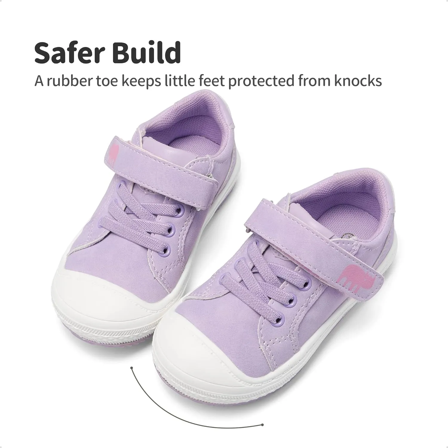 DREAM PAIRS Toddler Boys Girls Sneakers Casual Lightweight Kids Storybook Walking Skate Shoes
