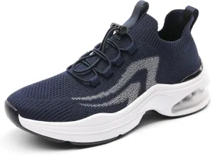 DREAM PAIRS Women's Slip On Walking Sneakers, Air Cushion Tennis Shoes, Slip Resistant Athletic Footwear for Nurse, Casual, Gym Workout