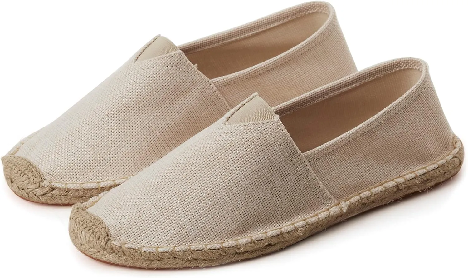 Espadrilles for Men with Flat Slip-on Fashion Casual Classic Canvas