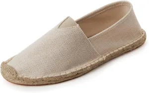 Espadrilles for Men with Flat Slip-on Fashion Casual Classic Canvas