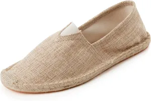 Espadrilles for Men with Flat Slip-on Fashion Casual Classic Canvas