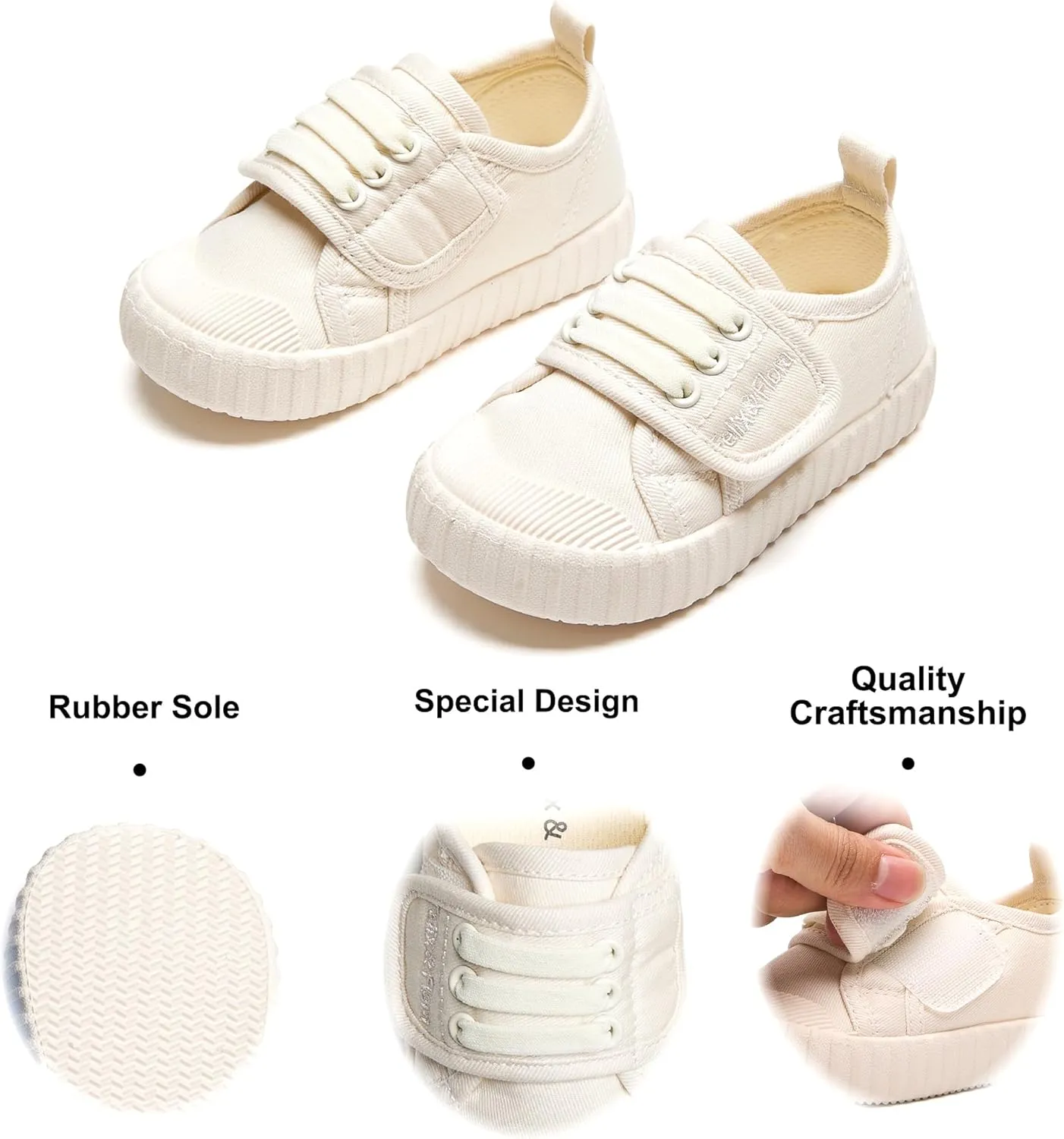 Felix & Flora Toddler/Little Kid Girls Running Shoes Sports Sneakers Princess Casual Glitter Shoes.