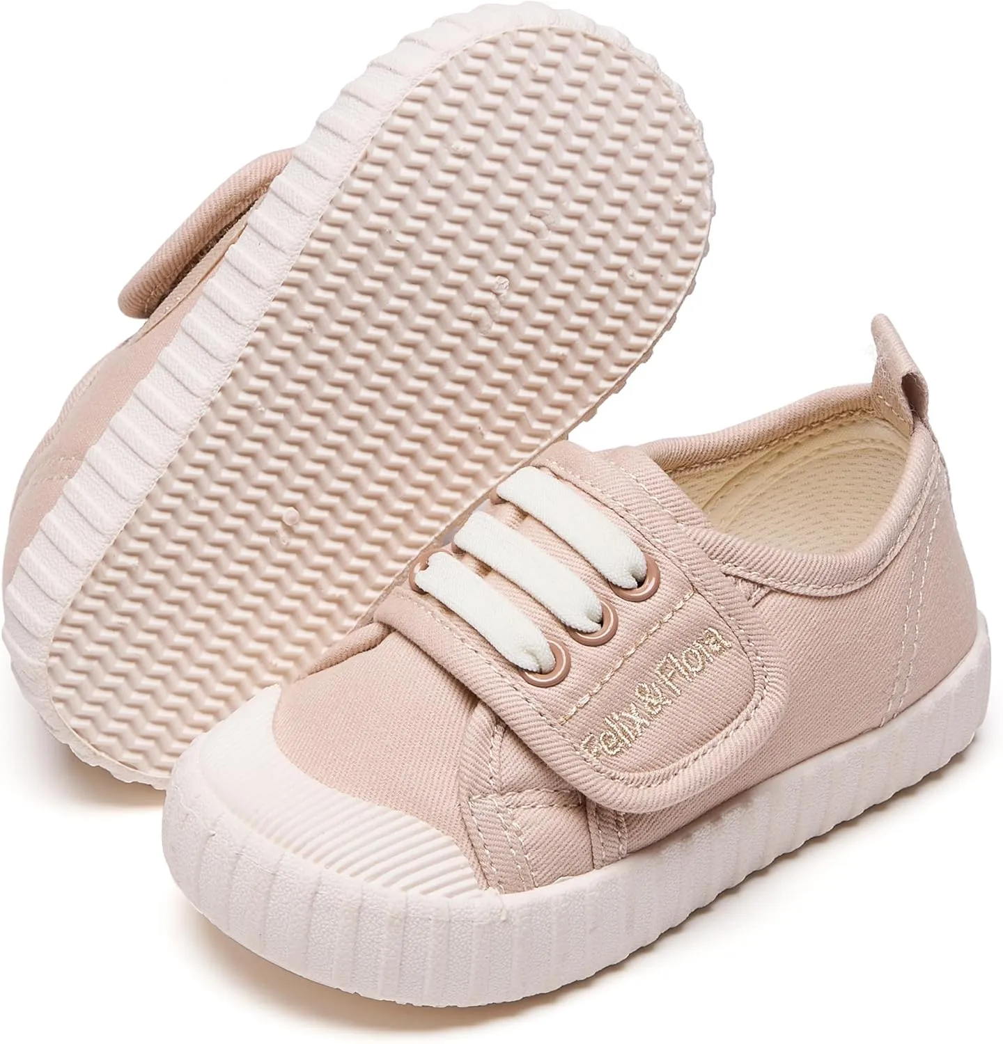 Felix & Flora Toddler/Little Kid Girls Running Shoes Sports Sneakers Princess Casual Glitter Shoes.