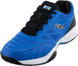 Fila Kids Boys Axilus Lace Up Tennis Sneakers Shoes - Blue - Size 6.5 M