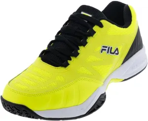 Fila Kids Boys Axilus Lace Up Tennis Sneakers Shoes - Yellow - Size 7 M