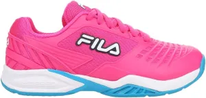 Fila Women's Axilus 2 Energized Sneakers, Pink Glo/White/Hawaiian Ocean - 12