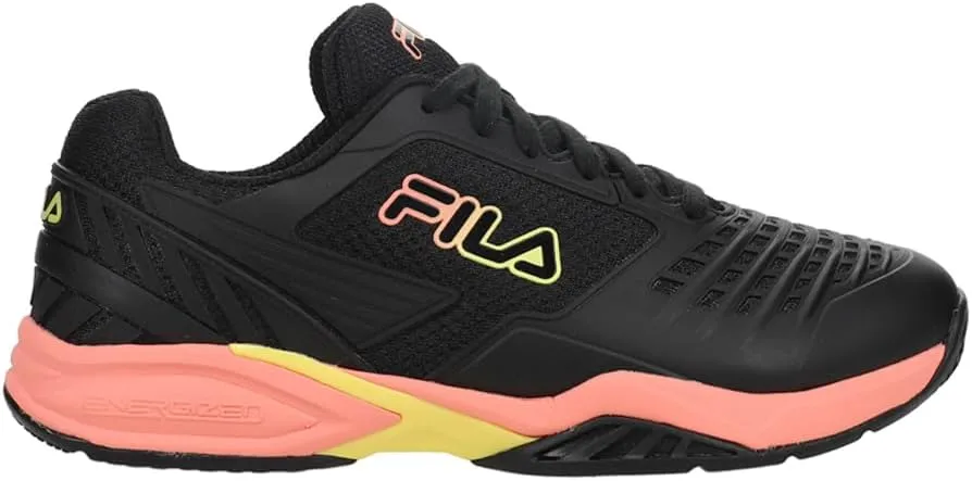 Fila Womens Axilus 2 Energized Tennis Sneakers Shoes - Black - Size 6.5 M