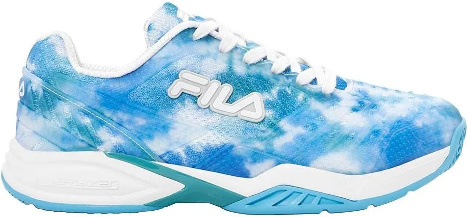 Fila Womens Axilus 2 Energized Tennis Sneakers Shoes - Blue, White