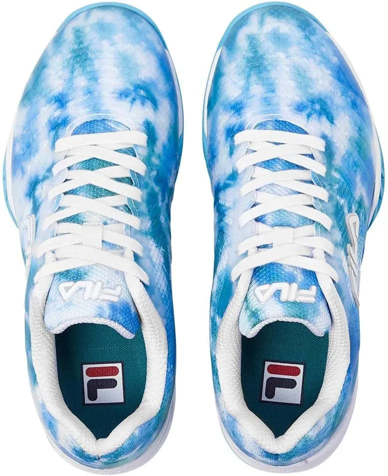 Fila Womens Axilus 2 Energized Tennis Sneakers Shoes - Blue, White
